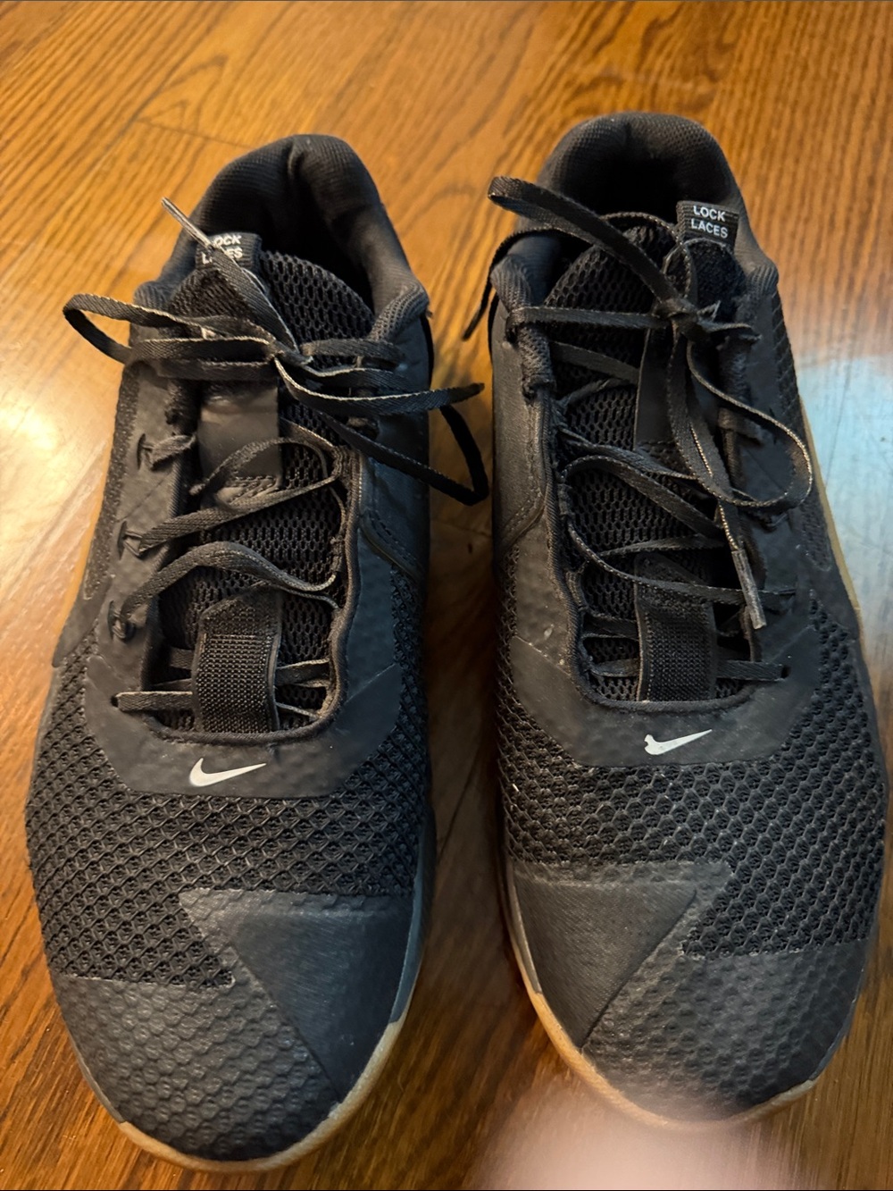 Nike Men’s Black Mesh Training Sneakers